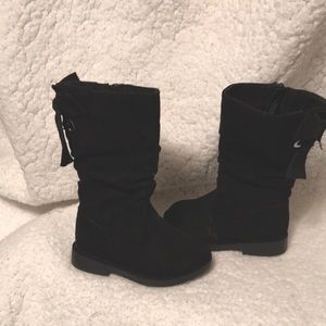 Little Girls Olive and Eddie knee boots